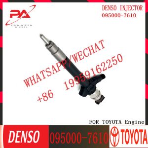 High quality common rail diesel fuel injector 23670-0R010 236700R010 095000-7610
