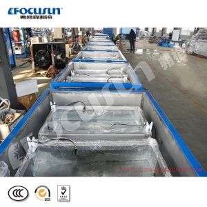 2 Ton Direct Refrigeration Transparent Block Ice Machine with and Easy Operation