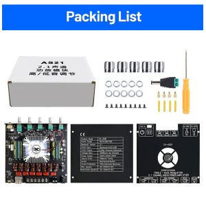 ZK-AS21 2.1 Channel Digital Power Amplifier Board Module 220W*2+350W High Low