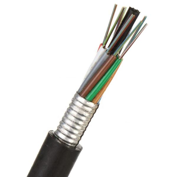 24 Cores Single Mode GYTA Outdoor Fiber Optic Cable