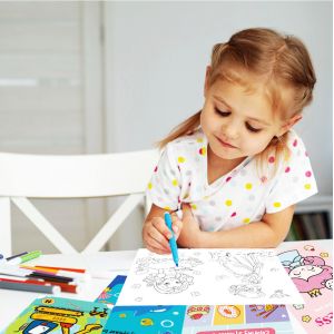 Square Type Hardcover Book Printing with Customized Page Count and CMYK Offset