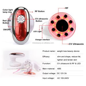 Red Photon Therapy slim machine with Rf EMS Ultrasound Skin Firming Cellulite
