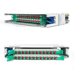 24 Ports rack mount ODF Fiber Distribution Frame FTTH Terminal Box