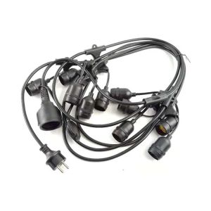 Holiday outdoor lighting colorful pendant Lamp Light Chain 0.5m-10m copper Loft