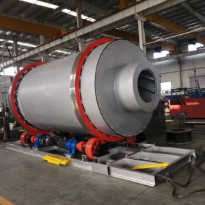 5000KG SS304 Silica Sand Triple Pass Three Cylinder Rotary Drum Dryer Drying