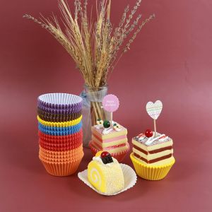 Assorted 1000 pcs / Pack Cake Muffin Paper Cups Cupcake Liner Cake Mold Kitchen