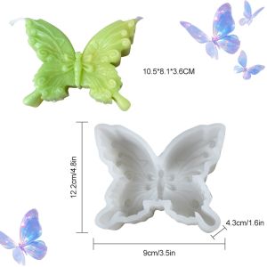 MHC Animal Butterfly 3d Decorations Candle Silicone Molds For Candle Making