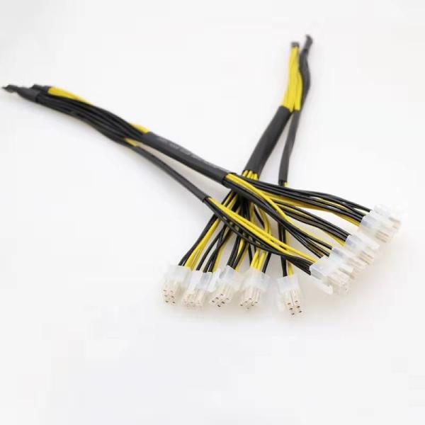 PSU Extension Cable Grey 24 ATX 4+4 EPS 6+2 PCI-E 6 PCI-E 18AWG Softest PET Braided Charcoal