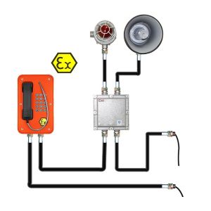 Customized Mining And Tunnel Use Telephone Explosion Proof In Harsh Environment