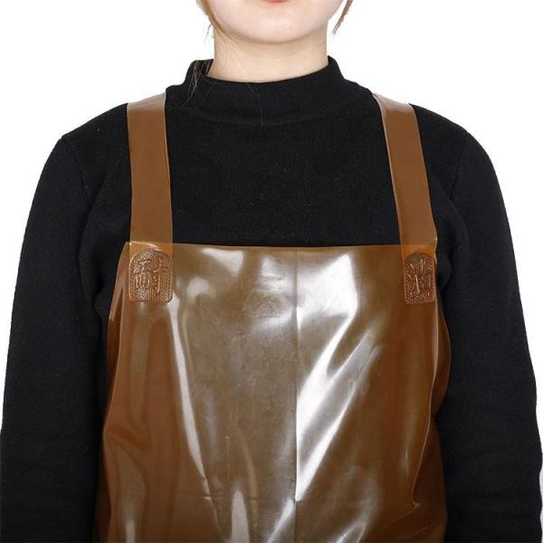 TPU Apron With Plastic Adjustable Arclock Buckle Butcher apron Antifouling