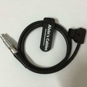 Flexible Soft Thin Power Cable for Red Epic Scarlet D Tap to 1B 6 Pin Female