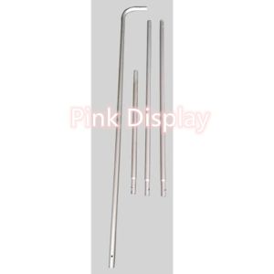 5m Retractable Teardrop Vertical Flag Pole