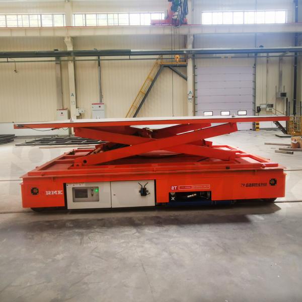 Pallet RGV Automated Rail Transfer Cart Lifting Electric Transfer Trolley