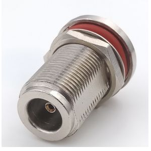 Wholesale 6GHz RF Coaxial N Type Female Connector Nut Mounting &amp; Crimp With Cable from china suppliers