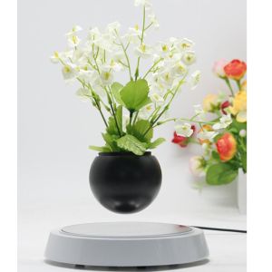 Factory manufacture magnetic levitation floating air bonsai plant flower potted