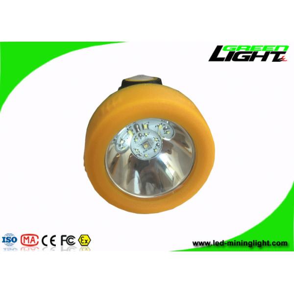 Quality Explosion Resistant LED Mining Cap Lamp Long Working Time With Charging Indication for sale