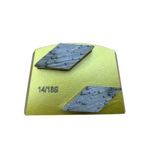 Lavina Diamond Grinding Tools Diamond Material With Two Circular Segments