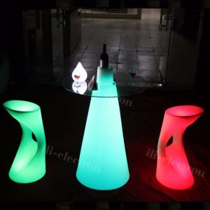 Wholesale Glowing bar tables led cocktail table from china suppliers