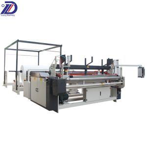 Rewinding Toilet Tissue Making Machine Equipment with Trimming and tailing