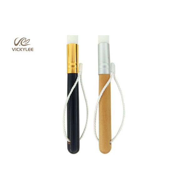 Wooden Color 12.8cm Facial Makeup Brushes For Nose