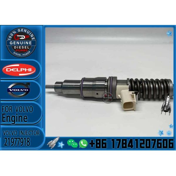 Hot Sell High-performance Common Rail Remanufacture Fuel Injector 21977918 Valves for Volvo 4-pin for VOLVO MD13 EURO 6
