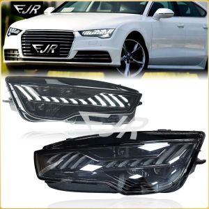 LED Headlight For Audi A7 2011-2018 Modified RS7 Head Front Light Laser Lens