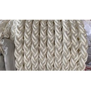 53mm 8 Strand Polyester Marine Mooring Rope 220m Coil