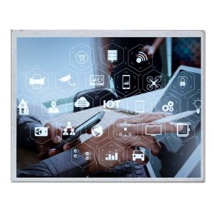 9.7 Inch LCD Display TN Industrial Touch Display TFT 400 Nits Brightness