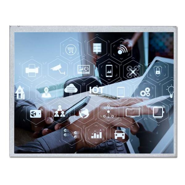 9.7 Inch LCD Display TN Industrial Touch Display TFT 400 Nits Brightness