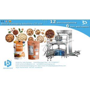 Nuts dry fruits doypack packaging machine with automatic weighing