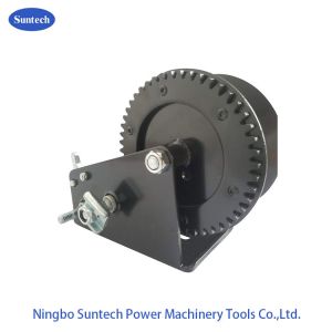 Portable Zinc Plated Manual Hand Winch 2 Speed Small Volume Easy To Move