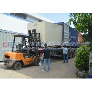 Wine Cooling Commercial Ice Cube Machine 3000Kg With Stable Performance