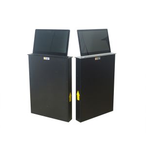 Conference Central Control Ultra Thin Pop Up LCD Lift