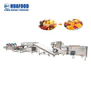 Wholesale Water Saving Fruit Washing Line Rotary Drum Fruit Brush Washing Machine from china suppliers