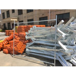Portable Barriers Fencing / Portable Event Fencing Anti Climb Mesh Infill