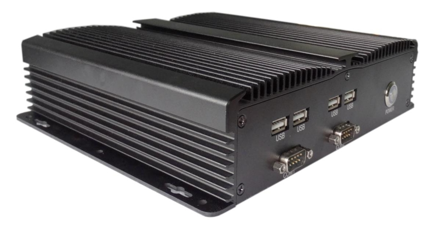 Wholesale All-Aluminum Industrial Fanless Box PC, Supporting Soldered Onboard Intel i3/i5/i7 All Generations U&amp;Intel Celeron J series CPU, 2×LAN,6× COM(RS232 from china suppliers