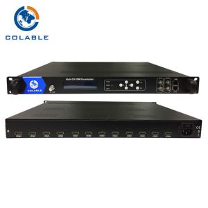 12 Port Hdmi Encoder Modulator , Digital CATV System HDMI To Cable Encoder