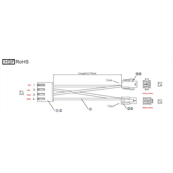 1000V Electrical Wiring Harness