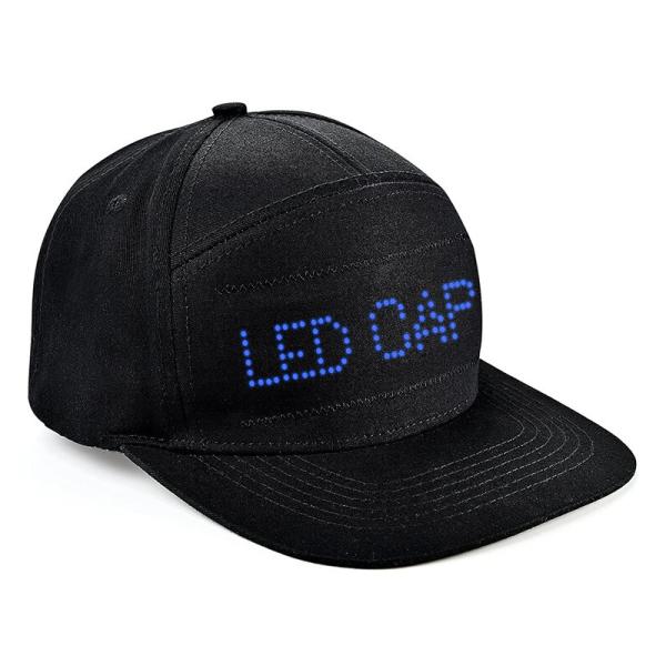 Quality App Control Bluetooth LED Hat Programme Detachable Adjustable for sale