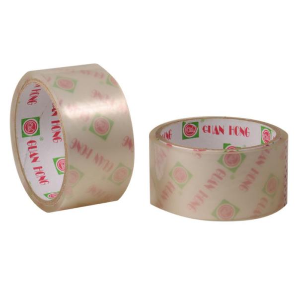 Crystal Clear Bopp Packaging Tape 24mm Strong Sticky for Bag Sealing