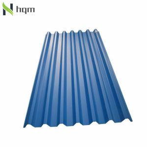 DX51D PPGI 22 Gauge Galvanized Steel Sheet Wavy Trapezoidal