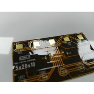 Customize single side flexible printed circuit board with contact pads