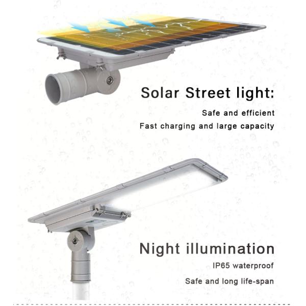 Intergrated Lamp LED Solar Street Lights Outdoor 100w Motion Sensor