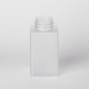Recycled PET Cosmetic Foam Bottle Transparent Multiusage 60mm width