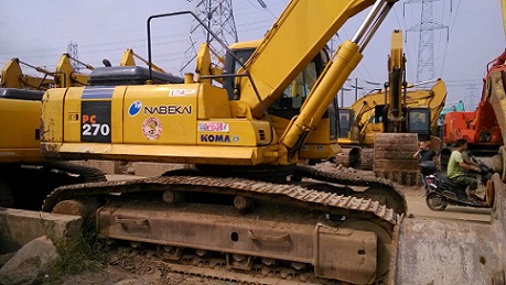 Used Komatsu PC270 Excavator Made in Japan 2010year