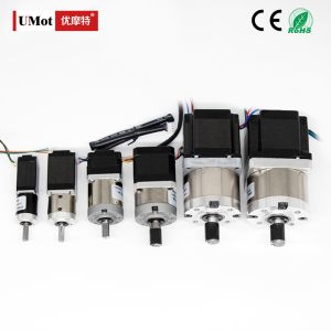 Nema 8-23 Micro Stepping Planetary Geared Stepper Motor With Gearbox Reducer for