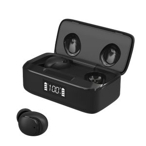Magnatic Silicone Caps 400mAh Waterproof Wireless Bluetooth Earbuds