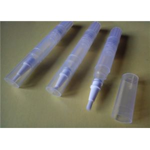 Brush Head Transparent Concealer Pencil Stick Customizable Color Plastic