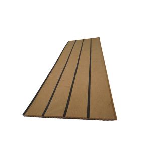 190mm*5mm*25000mm Superb Marine-Grade PVC Ship Decking Material Perfect for