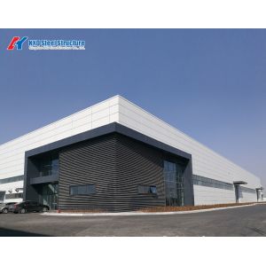 ISO Certified Prefabricated Steel Structure Building for Commercial Use